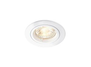 5017588760061 - Saxby Lighting - Saxby Cast - Einbauleuchte Matt White GU10