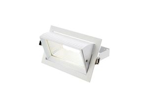 5017588785422 - Saxby Lighting - Saxby Axial - Integriertes LED-Einbauleuchte Mattweiß Glas