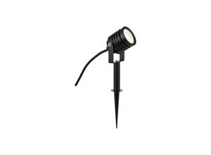 5017588786368 - Saxby Lighting - Saxby Luminatra - Integriertes led 1 Light Outdoor Spike Light Schwarz eloxiert matt IP65