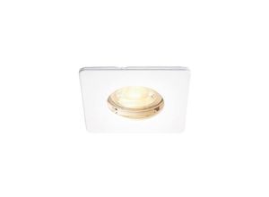 5017588802440 - Saxby Lighting - Saxby Speculo - led Feuer bewertet 1 Licht Badezimmer Einbau Downlight Matt Weiß Glas IP65