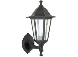 5017588917823 - Saxby Lighting - Saxby Bayswater Außenwandlaterne Schwarz IP44