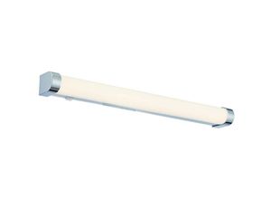 5017588917960 - Saxby Lighting - Saxby Moda - Badezimmerwand 1 Licht IP44 15W Weiß gerippt & Chromeffekt