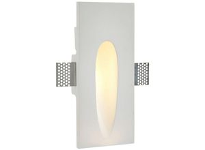 5017588923138 - Saxby Lighting - Saxby Zeke - Wandeinbauleuchte Trimless Rectangular 15W White Gips