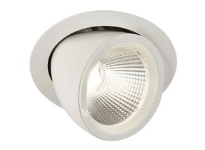 5017588995562 - Saxby Lighting - Saxby Axial LED-Einbaudownlight für den Innenbereich Tilt Matt White Paint 4000K