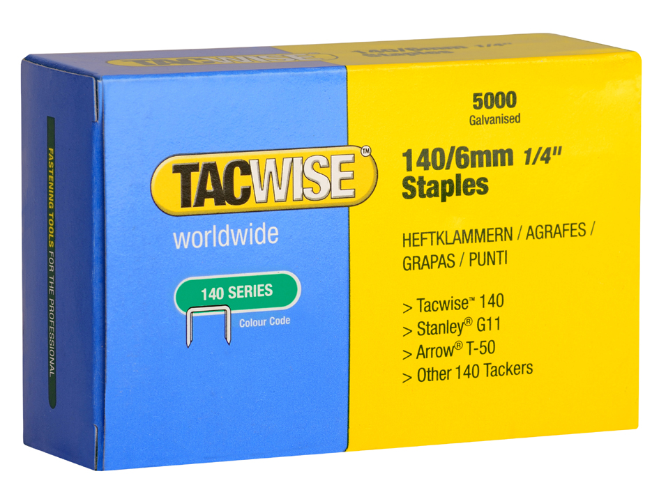 5018505016940 - Tacwise - 0346 heftklammern verzinkt ( 140 8MM2000 stück pro verpackung )