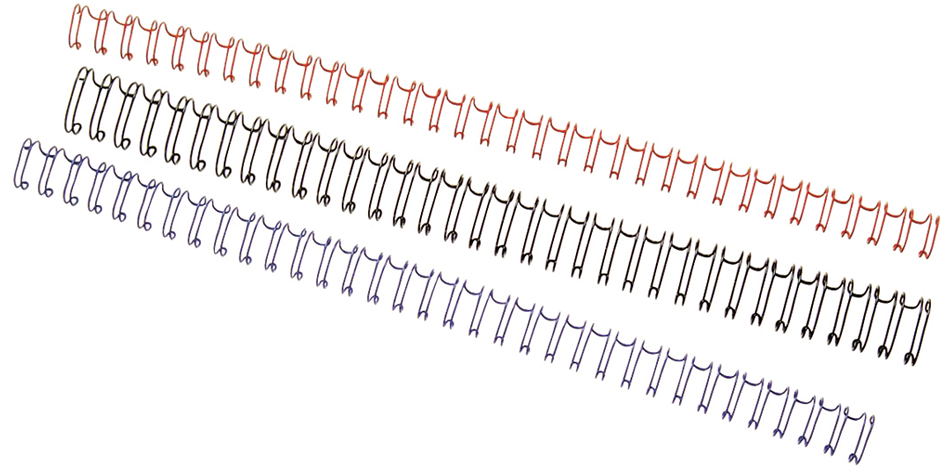 5019577190330 - Drahtbinderücken WireBind A4 11mm VE=100 Stück weiß