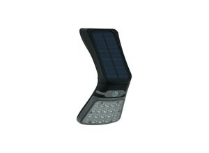 5020024002670 - Forum Lighting - Forum Blackhall Solar 3000k 4W LED-Außenflutlicht Schwarz IP44