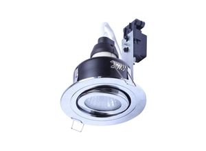 5020024515231 - Forum Lighting - Forum Cali Rundes kippbares Einbau-Downlight Chrom IP44