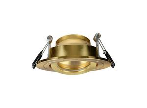 5020024518942 - Mm_unverified_brand - Forum Cali Rundes kippbares Einbau-Downlight aus satiniertem Messing IP44