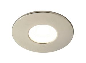 5020024523045 - Forum Lighting - Forum Rhom cct 3 4 6K FireRated LED-Einbau-Downlight satiniertes Nickel IP65