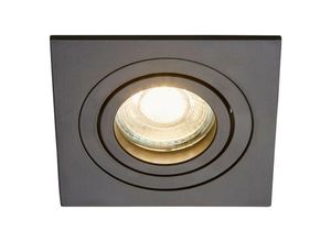 5020024523892 - Forum Lighting - Forum Pasto Verstellbares feuerbeständiges Einbau-Downlight in Schwarz