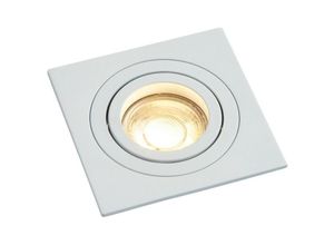 5020024523922 - Forum Lighting - Forum Pasto Verstellbares feuerbeständiges Einbau-Downlight in Weiß