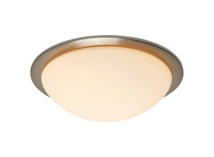 5020024527234 - Forum Lighting - Forum Opie 4000 k LED-Deckenleuchte für Badezimmer satiniertes Nickel IP44