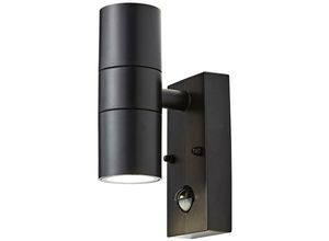 5020024704888 - Forum Lighting - Forum Neso pir 2 Light Outdoor Up Down Wandleuchte Schwarz IP44