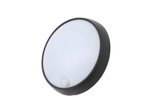 5020024705489 - Forum Lighting - Forum Cano pir 4000k led Außenwandleuchte Schwarz IP54