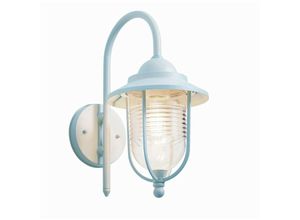 5020024708992 - Forum Lighting - Forum Eris Fisherman Außenwandlaterne Hellblau IP44