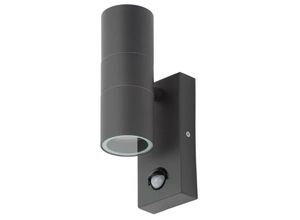 5020024711435 - Forum Lighting - Forum Leto pir 2 Light Outdoor Up Down Wandleuchte Anthrazit IP65