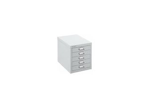 5020073340907 - BISLEY MultiDrawer™ 39er Serie DIN A4 5 Schubladen lichtgrau