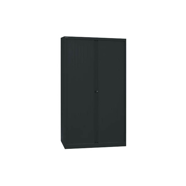 5020073755732 - Aktenschrank EuroTambours? PLUS ET412194S5433 Kunststoff Stahl abschließbar 5 OH 120 x 198 x 43 cm schwarz