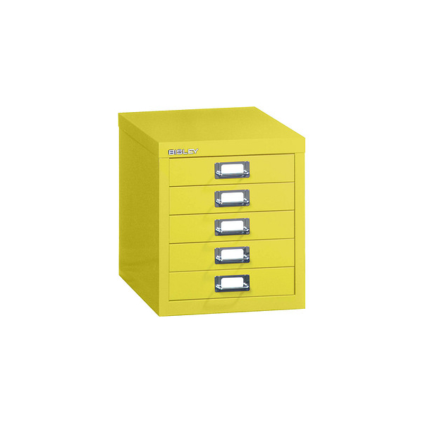 5020073768121 - MultiDrawer? L125 Schubladenschrank gelb mit 5 Schubladen 279 x 380 x 325 cm 5020073768121 BISLEY