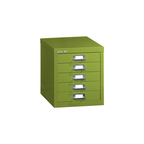 5020073769364 - MultiDrawer? L125 Schubladenschrank grün mit 5 Schubladen 279 x 380 x 325 cm 5020073769364 BISLEY