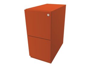 5020073786804 - BISLEY Rollcontainer Note™ mit 2 Hängeregistraturen HxB 645 x 300 mm orange