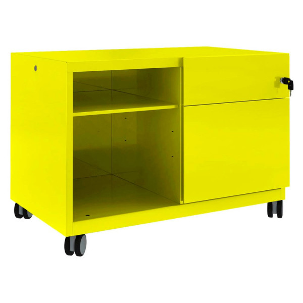 5020073806212 - BISLEY Note™ Caddy Rollcontainer gelb 2 Auszüge 800 x 490 x 563 cm