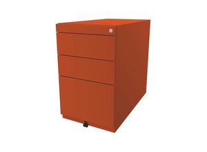 5020073833607 - BISLEY Standcontainer Note™ mit 2 Universalschubladen 1 Hängeregistratur ohne Top Tiefe 775 mm orange