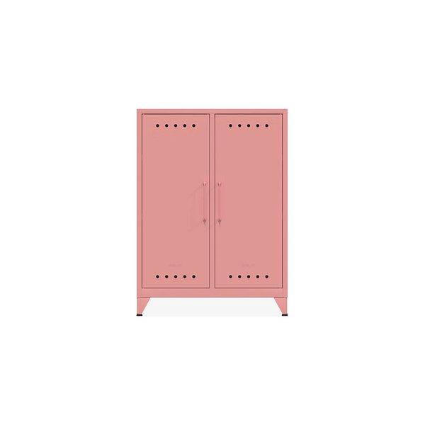 5020073853896 - Sideboard Fern Middle FERMID620 pastelpink 6 Fachböden 800 x 400 x 1100 cm 5020073853896 BISLEY