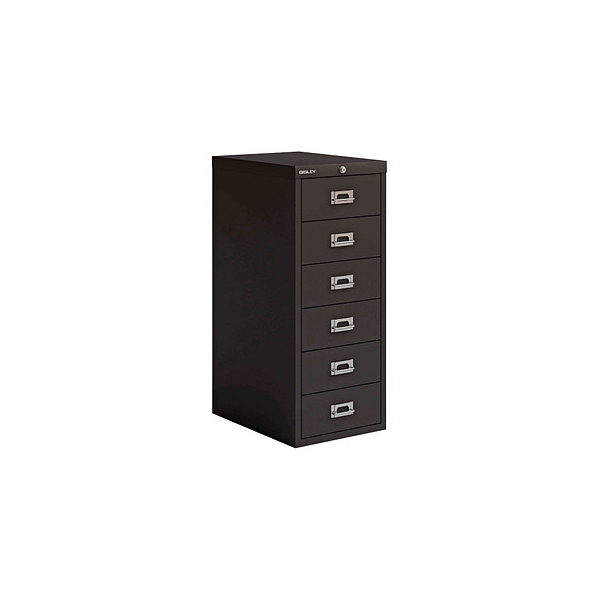 5020073859041 - BISLEY MultiDrawer™ Schubladenschrank schwarz 6 Schubladen 279 x 408 x 670 cm