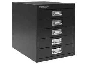 5020073859102 - Schubladenschrank 3 Schübe mit Schloss schwarz 5020073859102 Bisley 5020073859102 - Schubladenschrank 3 Schübe mit Schloss schwarz 5020073859102 Bisley
