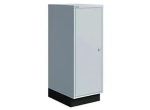 5020073859249 - Ablageschrank MultiDrawer Flügeltür rechts öffnend (H x B x T) 940 x 349 x 432 mm lichtgrau 5020073859249 Bisley