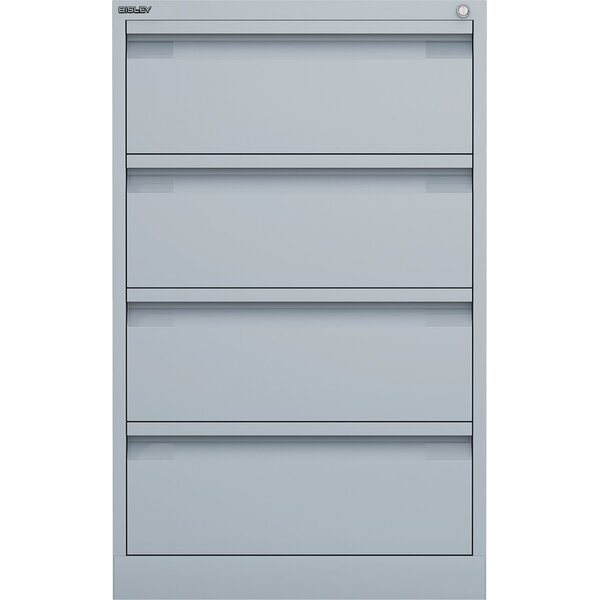 5020073859799 - Karteischrank 2-bahnig 6 Schübe (H x B x L) 915 x 570 x 622 mm lichtgrau 5020073859799 Bisley