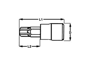 5020385133952 - Tengtools - Tegtools 112060504 TORX27 TORX27 vass