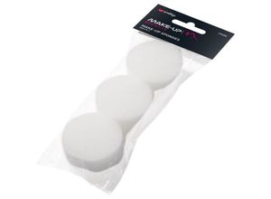 5020570973189 - 3er Pack Make-Up fx Essentials Foam Cosmetic Sponges Weiß - Smiffys