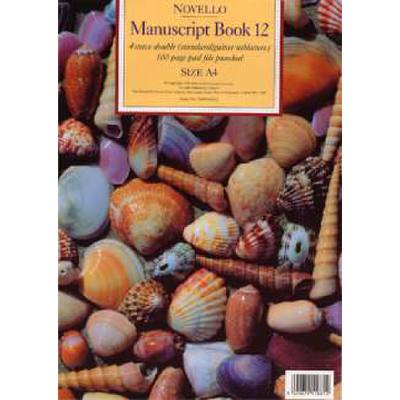 5020679516812 - Manuscript book 12 - git tab | Notenheft