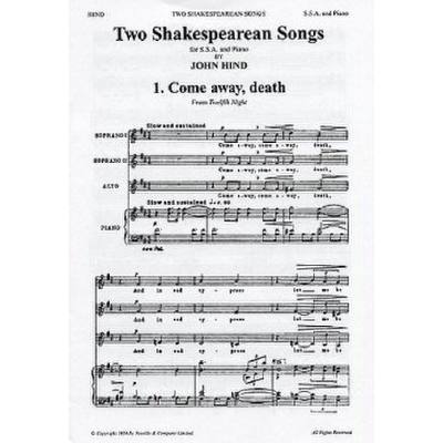 5020679530009 - 2 Shakespearean songs