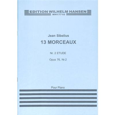 5020679576533 - 13 morceaux op 76 2 Etüde