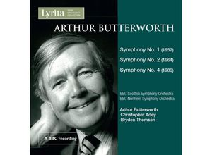 5020926112729 - Sinfonien 12+4 - Butterworth Adey Thomson Bbc Scottish So (CD)