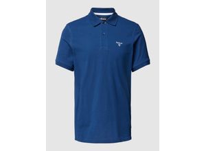 5020985363728 - Slim Fit Poloshirt mit Label-Stitching