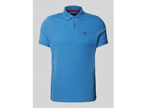 5020985363797 - Slim Fit Poloshirt mit Label-Stitching