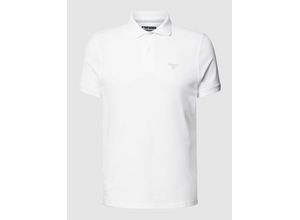 5020985364183 - Slim Fit Poloshirt mit Label-Stitching