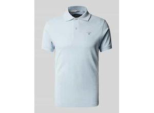 5020985364237 - Slim Fit Poloshirt mit Label-Stitching