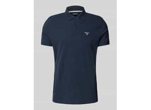 5020985417247 - Slim Fit Poloshirt mit Label-Stitching 5020985417247 - Slim Fit Poloshirt mit Label-Stitching