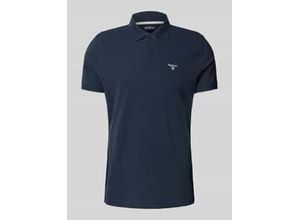 5020985417278 - Slim Fit Poloshirt mit Label-Stitching