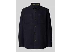 5020985905492 - Regular Fit Hemdjacke mit Woll-Anteil Modell MARLOW