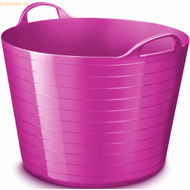 5021711048056 - 6 x Aufbewahrungskorb Flexi-Tub 40l rosa