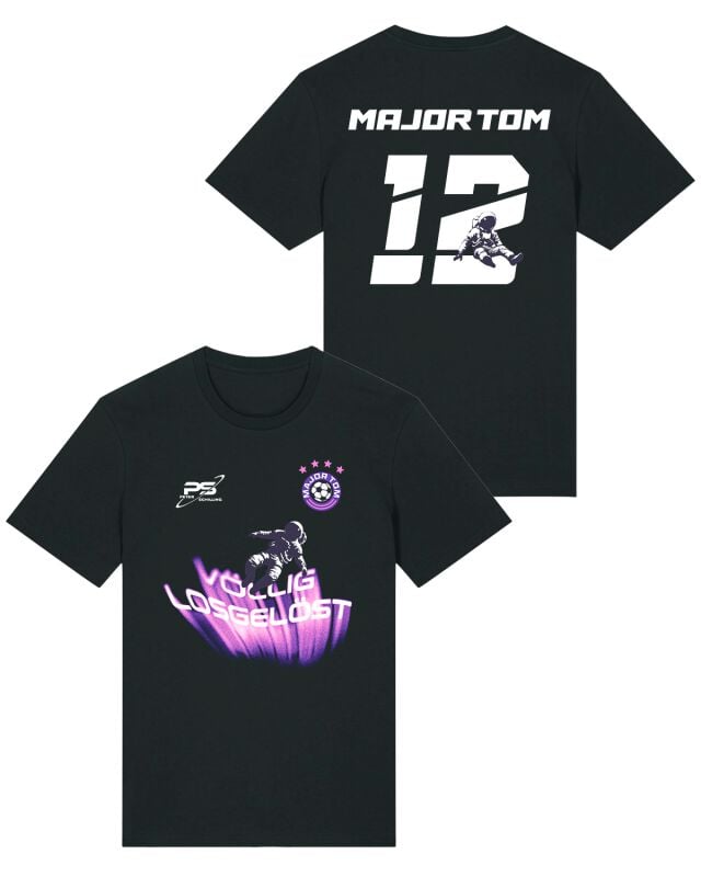 5021732401816 - Major Tom (Völlig losgelöst) Fanshirt - Schwarz T-Shirt schwarz in 3XL