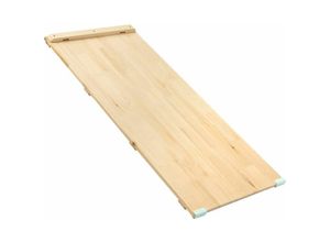 5021854116834 - Active Tots Holz Rutsche Modul für Kletterdreieck & Kletterwürfel Natur 100x45x6 cmx000D - Tp Toys