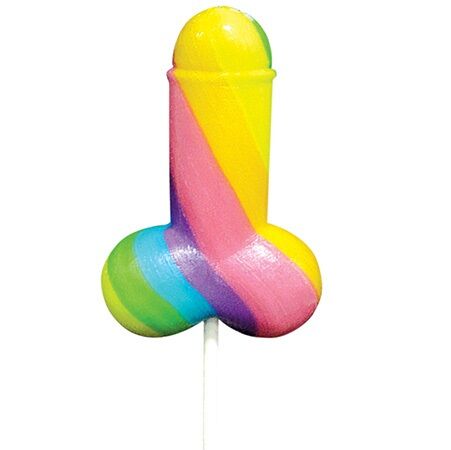 5022782127084 - - SPENCER & FLEETWOOD REGENBOGENSCHWANZ LGBT LOLLIPOP